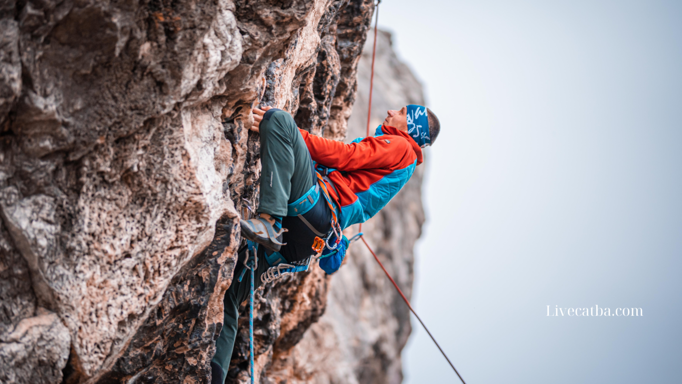 rock climbing