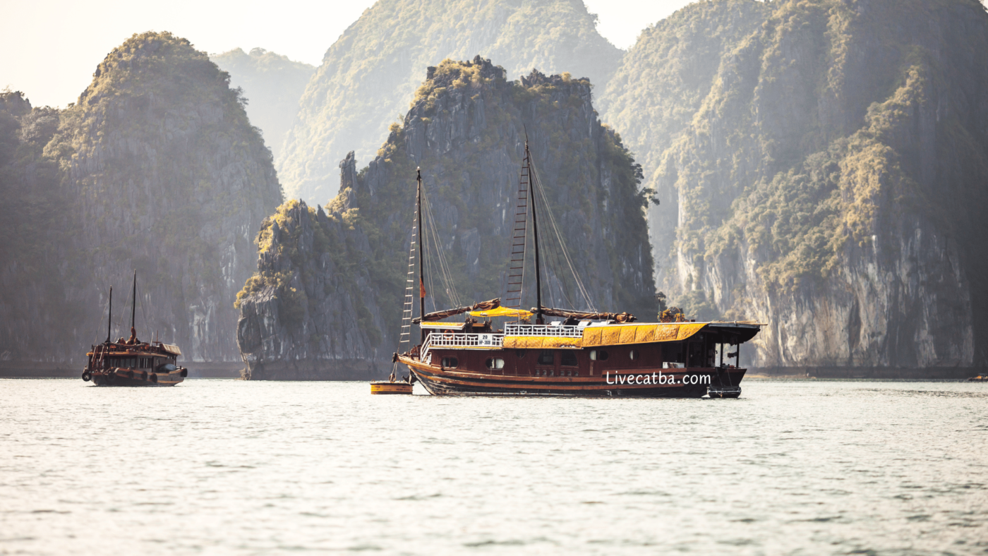 sleeping boat